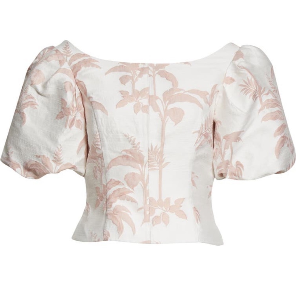 Ted Baker Floral Jacquard Blouse